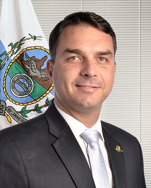 Foto oficial de Flávio Bolsonaro